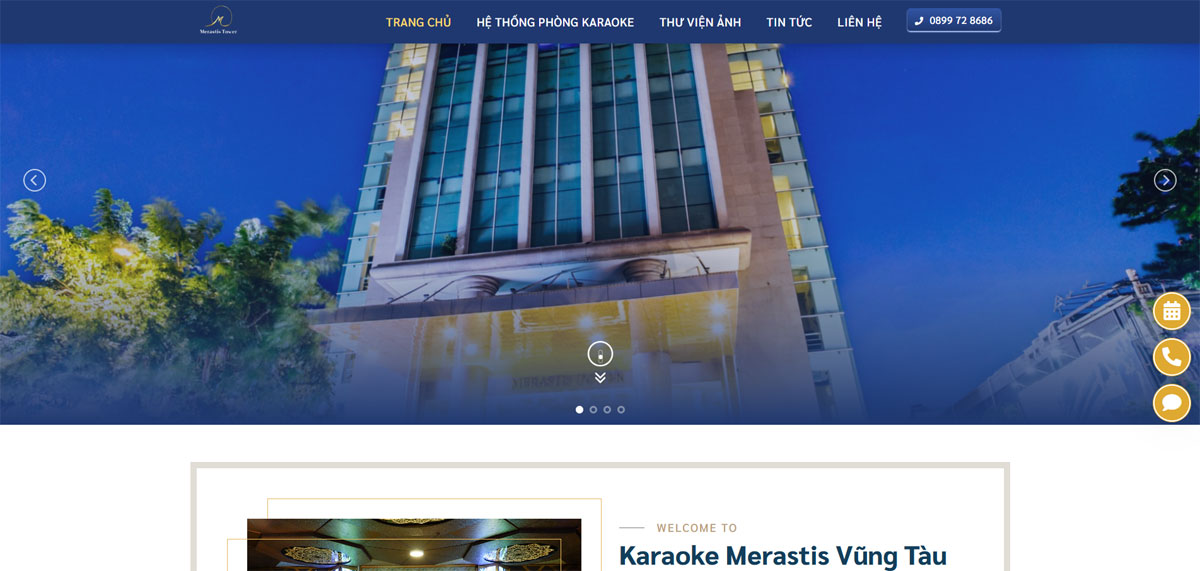 Website Karaoke Merastis Vũng Tàu
