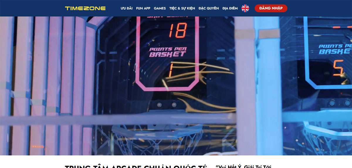 Website khu vui chơi giải trí