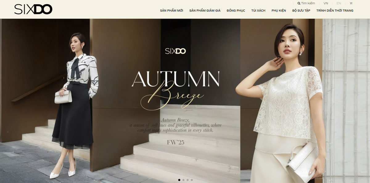 Website balo túi xách thời trang chuyên nghiệp