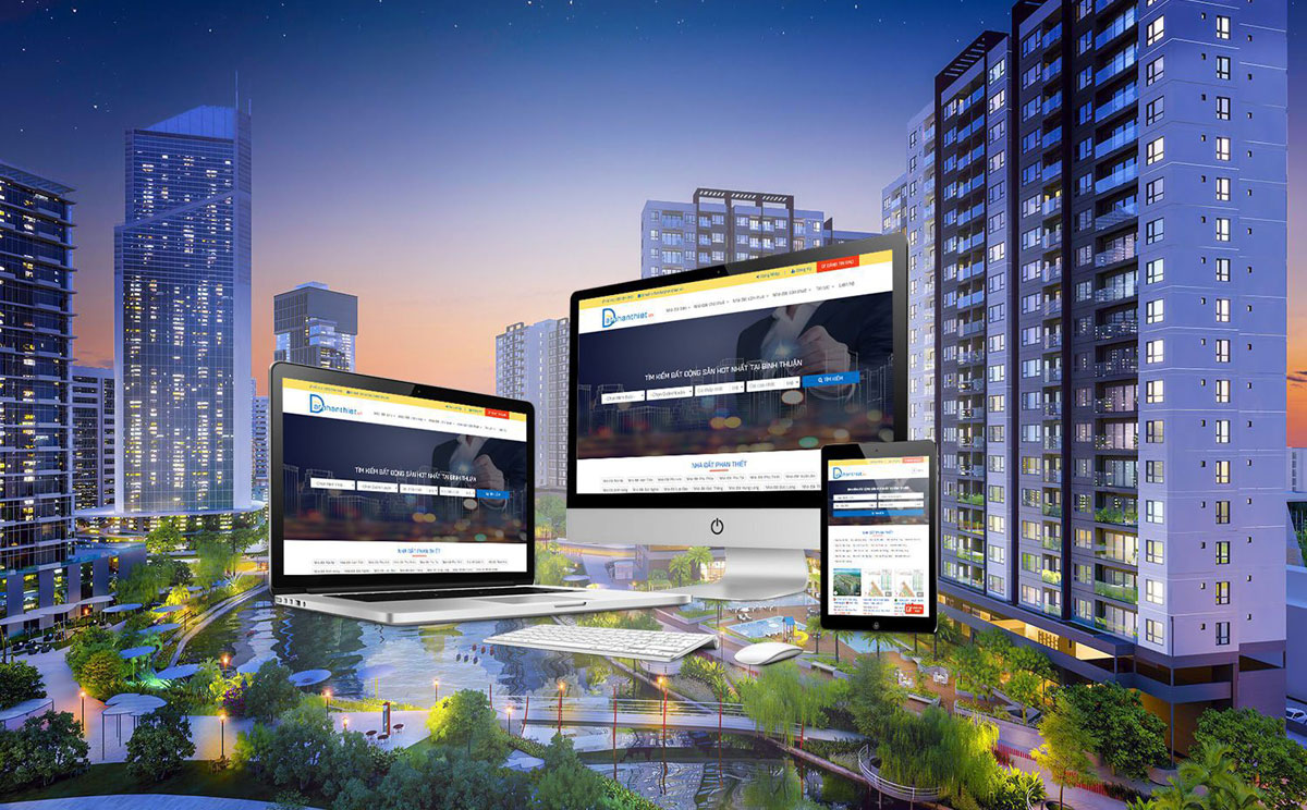 Thiết kế web bất động sản